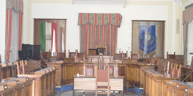 Comune - interno aula consiliare